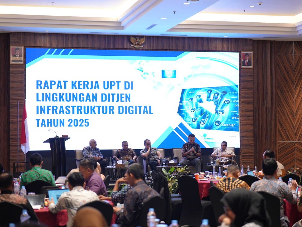 Rapat Kerja UPT Ditjen Infrastruktur Digital 2025: Penguatan Layanan, Kualitas Sinyal