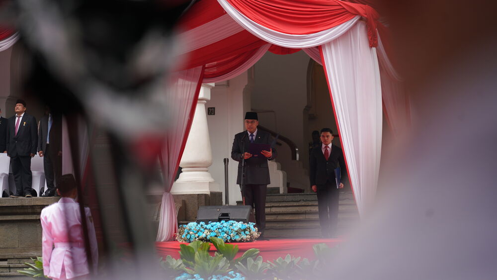 Upacara Hari Bhakti Postel ke-81