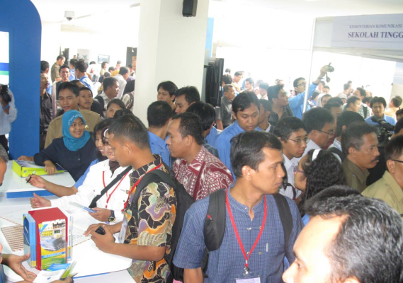 Ilustrasi: Kegiatan Pameran National ICT Expo 2011
