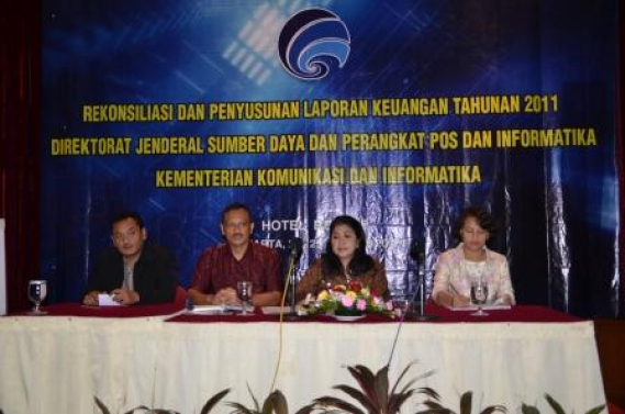 Ilustrasi: Rekonsiliasi dan Penyusunan Laporan Keuangan Tahun 2011 Ditjen SDPPI