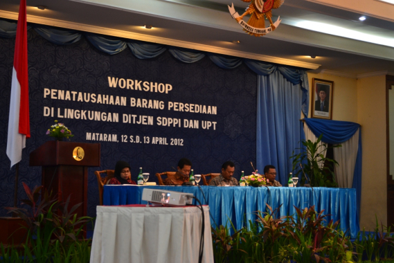 Ilustrasi: Workshop Penatausahaan Barang Persediaan di Lingkungan Ditjen SDPPI dan UPT