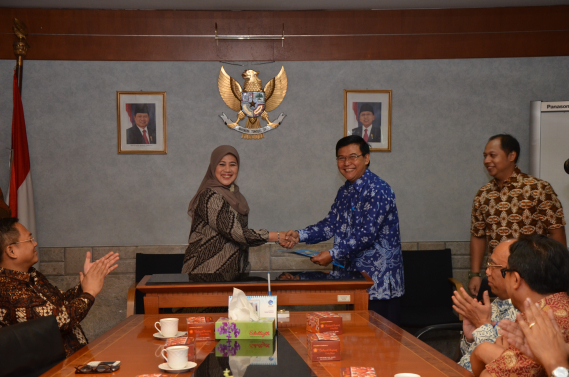 Ilustrasi: SERAH TERIMA JABATAN SEKDITJEN SDPPI BESERTA PEJABAT ESELON DILINGKUNGAN DITJEN SDPPI