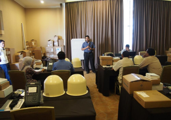 Ilustrasi: Training Pengoperasian Perangkat Pendukung SMFR