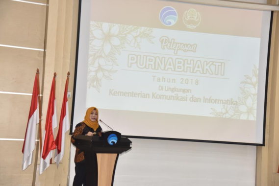 Ilustrasi: Menkominfo Lepas 12 Pegawai Masuk Purnabakti