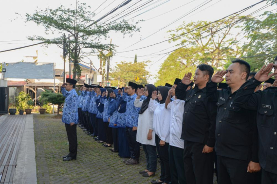 Ilustrasi: Upacara Peringatan Hari Kelahiran Pancasila dan Pelepasan Posko Monitoring SFR Lebaran 2019