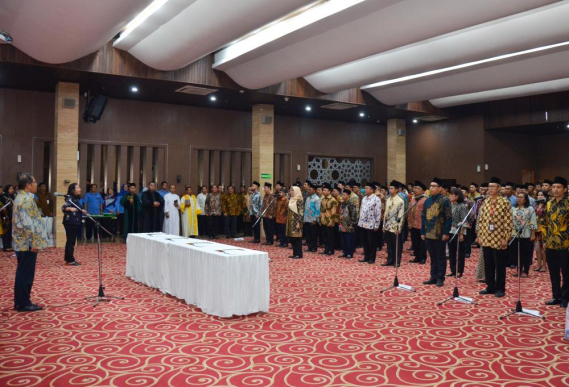 Ilustrasi: Menkominfo Lantik 120 Pejabat Eselon II, III, dan IV