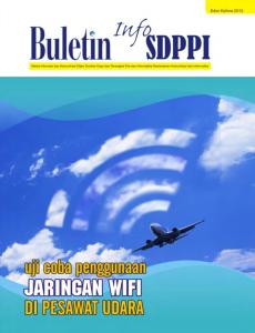 Edisi Kelima 2013, Uji Coba Penggunaan Jaringan WIFI di Pesawat Udara
