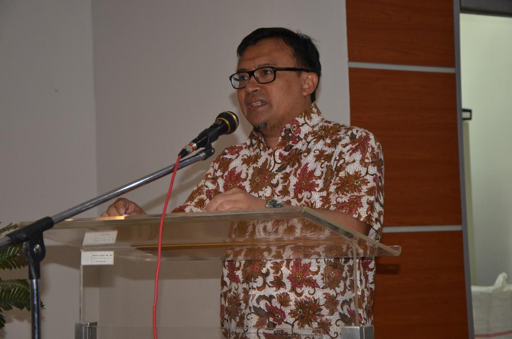 
Sambutan Pembukaan Workshop  oleh Direktur Pengendalian SDPPI, Dwi Handoko
