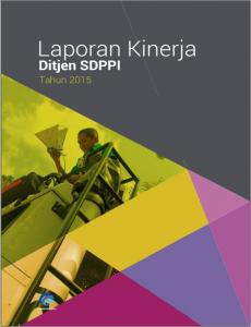 Laporan Kinerja Instansi Pemerintah Tahun 2015