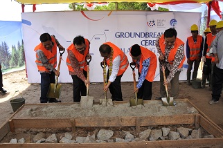 Groundbreaking Proyek Palapa Ring Paket Barat