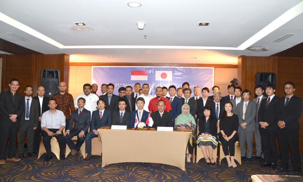 The 21st Satelite Network Coordination Meeting between the Administration of the Republic of Indonesia and Japan 20th - 24th February 2017, Ambarrukmo Hotel, Yogyakarta, Indonesia