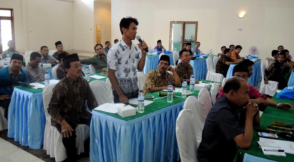 Suasana Sosialisasi Penggunaan Spektrum Frekuensi Radio di UPT Mataram