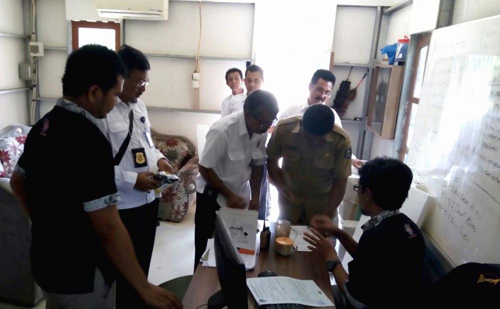 Penertiban perangkat Ilegal oleh PPNS UPT Mataram. Sebanyak 32 Perangkat Ilegal disita dalam operasi yang digelar pada pekan terakhir Juli