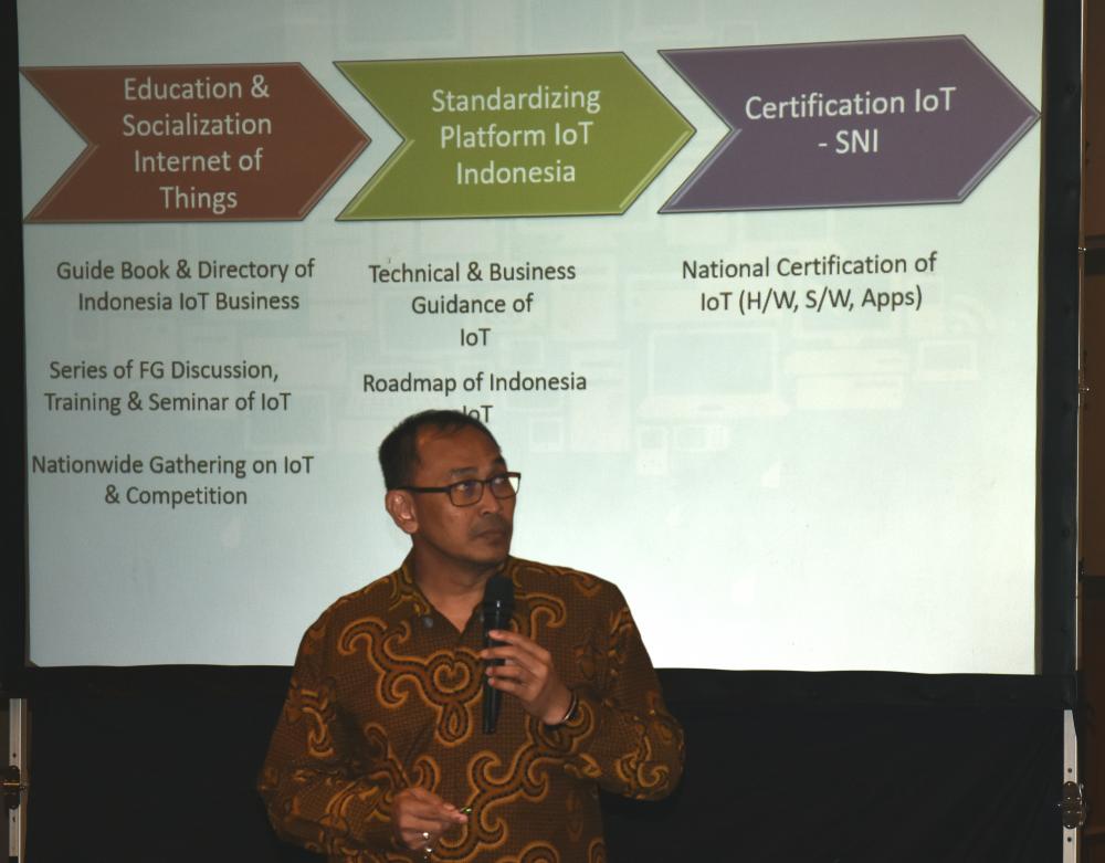 Potensi IoT Indonesia 2025 Diprediksi Capai Rp1.700 Triliun demikian disampaikan oleh pendiri Indonesia IoT Forum, Teguh Prasetya pada Forum Group Discussion (FGD) IoT yang diselenggarakan Ditjen SDPPI di Yogyakarta pada Selasa (22/8).