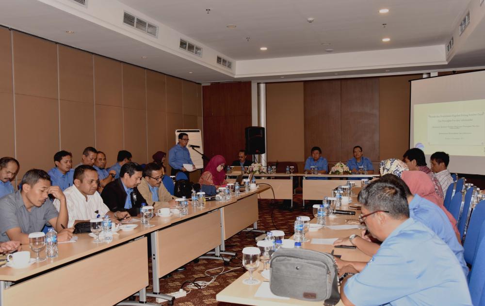 30 Calon Saksi Ahli Bidang Telekomuniksi Terima Pembekala nsebagai saksi ahli dalam penyidikan tindak pidana bidang telekomunikasi di seluruh Indonesia. (Bogor,1/10)