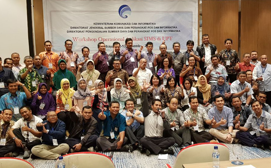 SDPPI Sosialisasikan Regulasi Baru Tentang Frekuensi kepada UPT .Selasa (12/12) di Surabaya, Jawa Timur