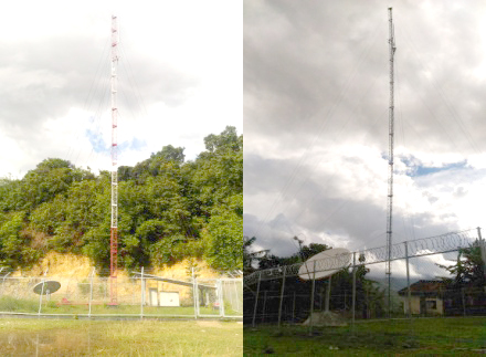 Pengoperasian BTS menggunakan sumber listrik tenaga Surya (Matahari) di Empat Desa Terpencil NTB