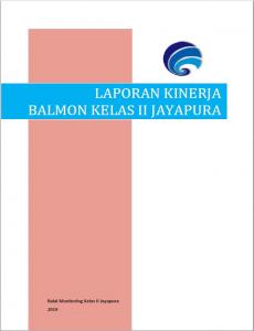 Laporan Kinerja Balai Monitor Spektrum Frekuensi Radio Kelas II Jayapura