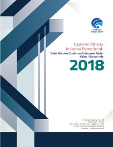 Laporan Kinerja Balai Monitor Spektrum Frekuensi Radio Kelas I Samarinda