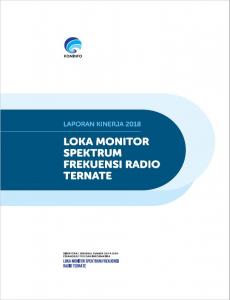 Laporan Kinerja Loka Monitor Spektrum Frekuensi Radio Ternate
