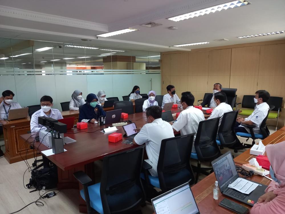 Direktur Standardisasi PPI Mulyadi membuka kegiatan pelatihan evaluator balai uji sesuai SNI ISO/IEC 17025:2017, Senin (05/09/2022).