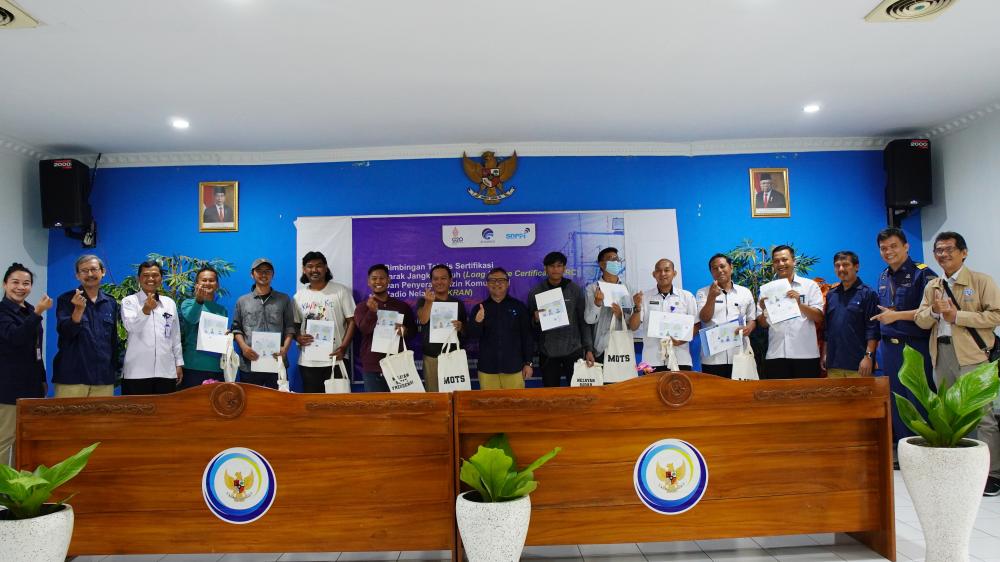 Bimbingan Teknis Sertifikat Jarak Jangkau Jauh (SJJJ) atau Long Range Certificate (LRC), Jakarta ((19/10/2022)
