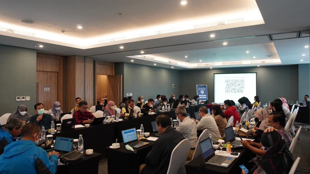 Suasana pelaksanaan ToT Spectraweb yang berlangsung Kamis (27/10/2022).