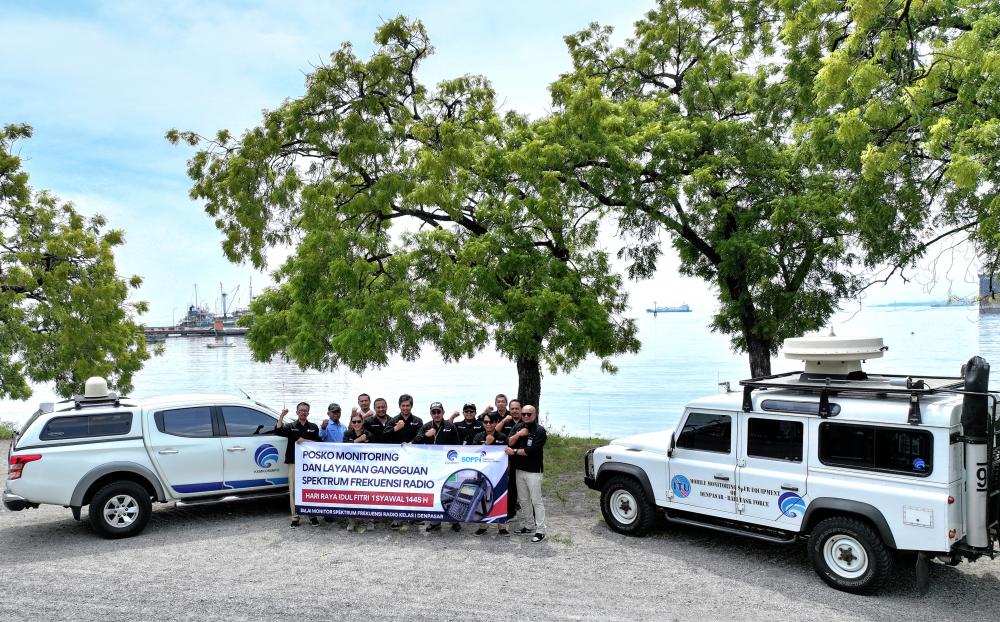 Balai Monitor Spektrum Frekuensi Radio Kelas I Denpasar gelar   Posko Monitoring dan Layanan Gangguan Spektrum Frekuensi  berlangsung dari tanggal 8 hingga 12 April 2024