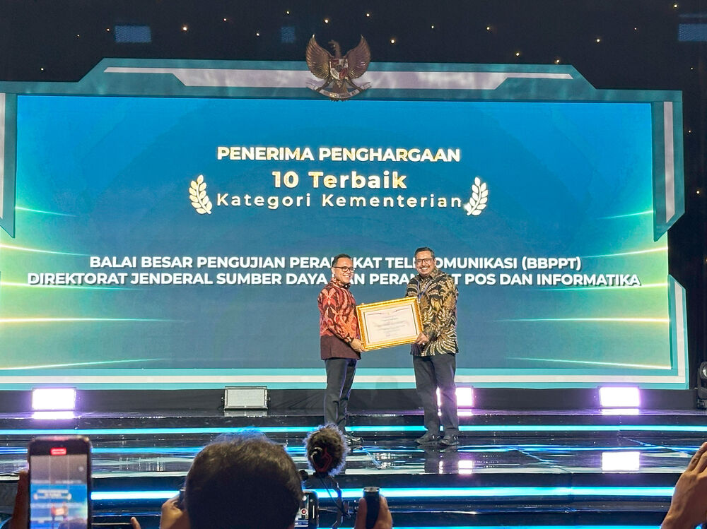 Terus Lakukan Inovasi Pelayanan Publik, Ditjen SDPPI Kembali Raih Penghargaan Pelayanan Prima MenPAN-RB