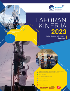Laporan Kinerja Balai Monitor Spektrum Frekuensi Radio Kelas I Makassar