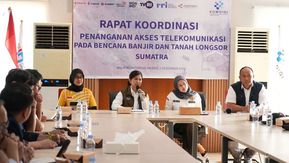 Ilustrasi: Gerak Cepat, Komdigi Berhasil Pulihkan 90 Persen Jaringan Seluler di Wilayah Terdampak Banjir