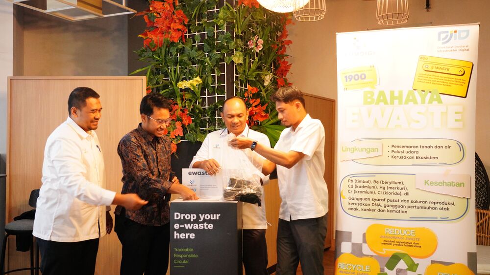 Foto: Komdigi Gandeng PT Daur Ulang Sampah, Perkuat Pengelolaan Sampah Elektronik