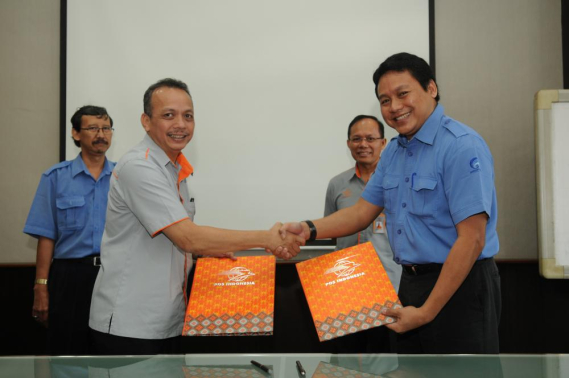 Ilustrasi: Ditjen SDPPI dan PT POS Tandatangani Kerja Sama Pemanfaatan Lahan untuk SMFR Transportable, Kesepakatan tersebut ditandatangani oleh Pejabat Pembuat Komitmen (PPK) Ditjen SDPPI dan Vice President Bisnis Properti PT Pos Indonesia. (22/8)