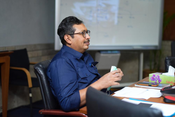 Ilustrasi: Direktur Jenderal Sumber Daya dan Perangkat Pos dan Informatika (SDPPI) Ismail menjadi pembicara dalam seminar daring TIP in Asia Pacific: Indonesia-Path Towards a Digital Society bersama GSMA & TIP, Rabu (22/07/2020).