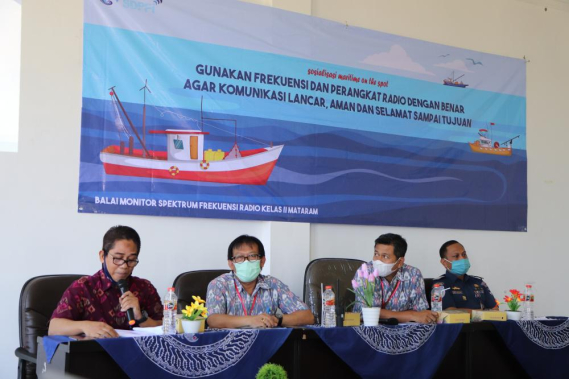 Ilustrasi: Balai Monitor Spektrum Frekuensi Radio (SFR) Kelas II Mataram melakukan sosialisasi di Pelabuhan Perikanan Labuhan Lombok, Lombok Timur, Rabu (24/3/2021) dan Kamis (25/3/2021), sosialisasi serupa dilaksanakan di Pelabuhan Perikanan Teluk Awang, Lombok Tengah.