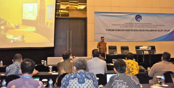 Ilustrasi: Kepala BBPPT Tony Tovik Hidayat memberi sambutan dalam Forum Diskusi dan Sosialisasi Kalibrasi Alat Ukur, Jumat (3/6/2022), di Hotel The Margo, Depok.