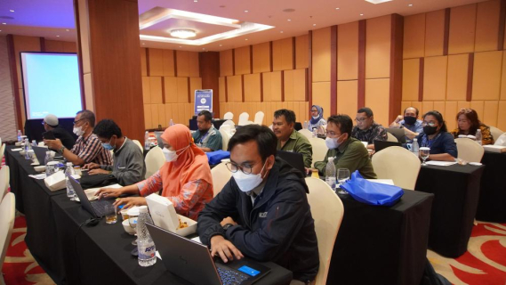 Ilustrasi: Para peserta Bimbingan Teknis Training of Trainers (ToT) Sertifikat Jarak Jangkau Jauh (SJJJ) atau Long Range Certification (LRC) bagi 160 personel asal 35 UPT di Hotel Avenzel Bekasi, Selasa (9/8/2022).