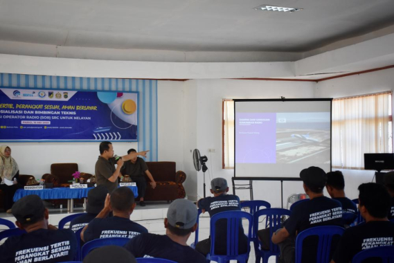 Ilustrasi: Balai Monitor Spektrum Frekuensi Radio Kelas II Palu gelar Sosialisasi dan Bimbingan Teknis Sertifikasi Operator Radio (SOR) Short Range Certificate (SOR) untuk Nelayan di Parigi Moutong, Selasa (16/05/2023)