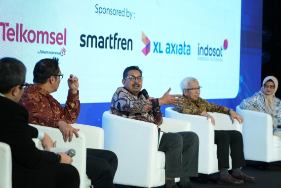 Ilustrasi: Dirjen SDPPI Ismail saat menjadi narasumber dari sisi Pemerintah dalam acara Detikcom Leadership Forum, Kamis (24/8/2023).