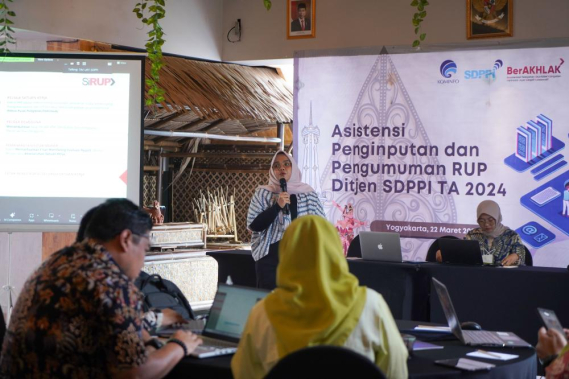 Ilustrasi: Bentuk Transparansi Informasi Publik, SDPPI Laksanakan Kegiatan Asistensi Pengumuman RUP TA 2024
