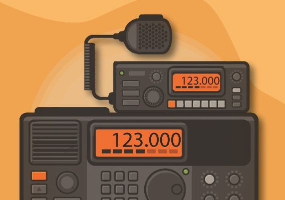 Ilustrasi: Perangkat Telekomunikasi Radio Amatir