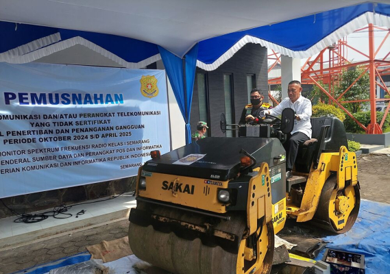 Ilustrasi: Gelar Pemusnahan Perangkat Telekomunikasi, Balmon Semarang Komitmen Tegakkan Aturan